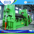 W12NC hydraulic 4 roller heavy duty sheet metal plate rolling machine price of rolls